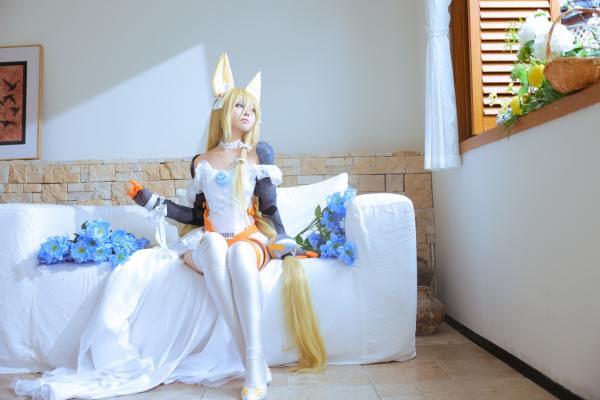 G44不会受伤 少女前线 G41 婚纱 [44P-654MB] Cosplay写真第 4 张