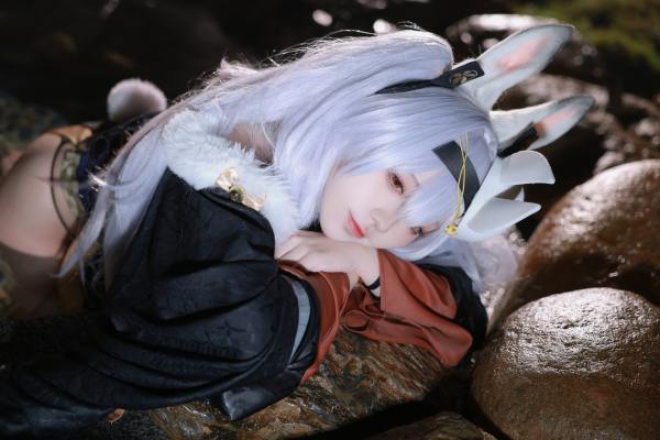 G44不会受伤 碧蓝航线 拉菲浴衣 [45P-735MB] Cosplay写真第 30 张