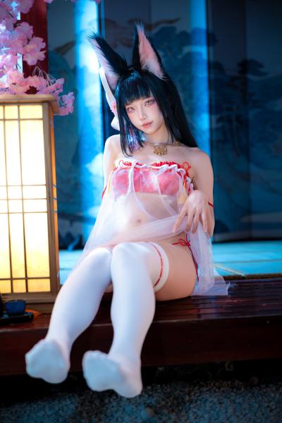 狐玖玖 碧蓝航线 长门 睡衣 [29P-509MB] Cosplay写真第 6 张