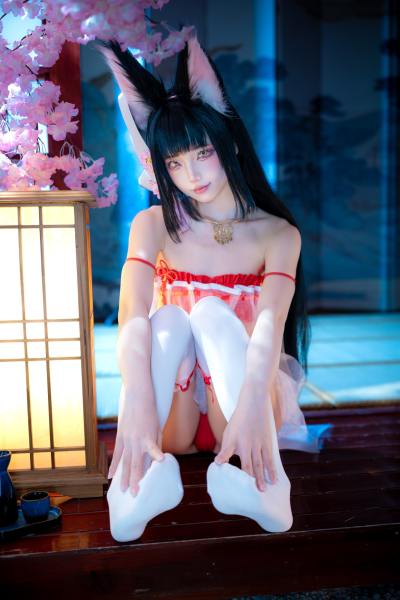 狐玖玖 碧蓝航线 长门 睡衣 [29P-509MB] Cosplay写真第 20 张