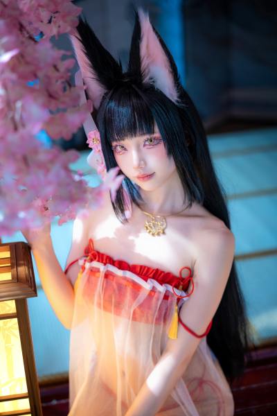 狐玖玖 碧蓝航线 长门 睡衣 [29P-509MB] Cosplay写真第 3 张