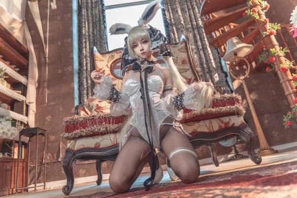 狐玖玖 碧蓝航线 可畏 白兔女郎 [25P-664MB] Cosplay写真第 22 张