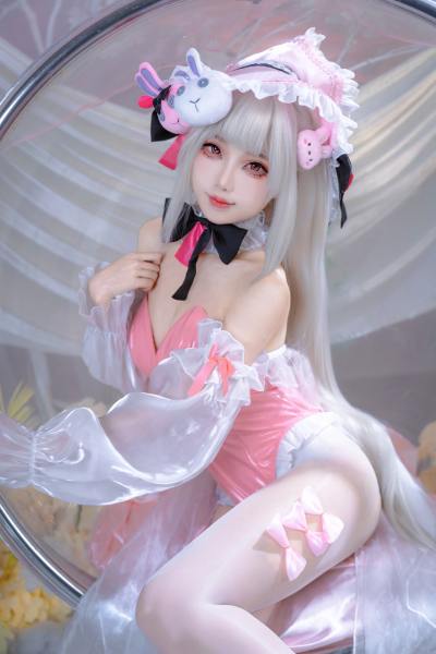 狐玖玖 碧蓝航线 哈尔福德 血族亲王的限定陪伴日 [30P-437MB] Cosplay写真第 16 张
