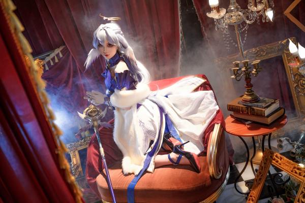 狐玖玖 崩坏：星穹铁道 知更鸟 [61P-308MB] Cosplay写真第 6 张