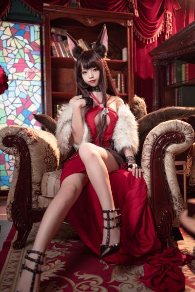 狐玖玖 碧蓝航线 赤城 [17P-1.12GB] Cosplay写真第 4 张