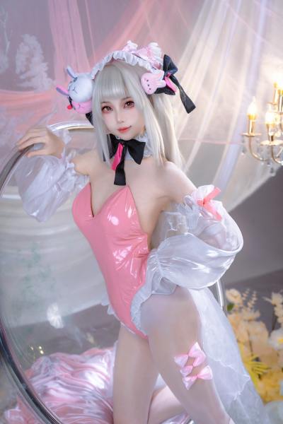 狐玖玖 碧蓝航线 哈尔福德 血族亲王的限定陪伴日 [30P-437MB] Cosplay写真第 9 张