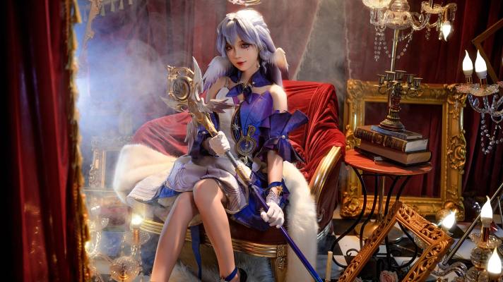 狐玖玖 崩坏：星穹铁道 知更鸟 [61P-308MB] Cosplay写真第 5 张