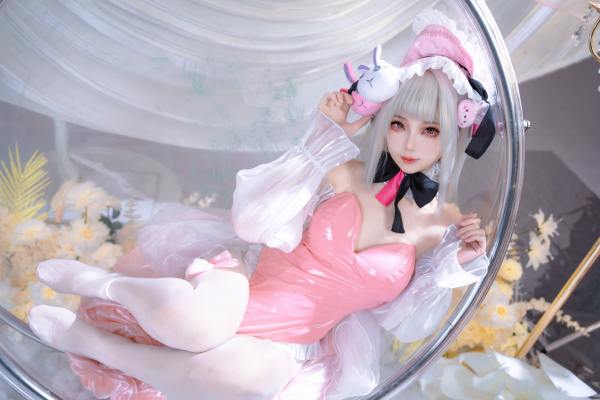 狐玖玖 碧蓝航线 哈尔福德 血族亲王的限定陪伴日 [30P-437MB] Cosplay写真第 1 张