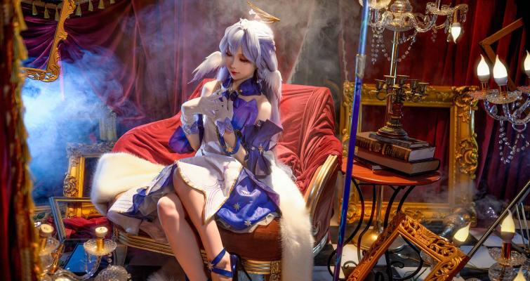 狐玖玖 崩坏：星穹铁道 知更鸟 [61P-308MB] Cosplay写真第 4 张