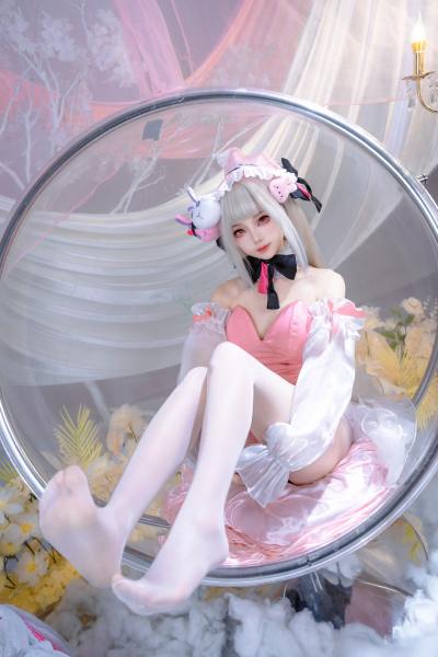 狐玖玖 碧蓝航线 哈尔福德 血族亲王的限定陪伴日 [30P-437MB] Cosplay写真第 6 张