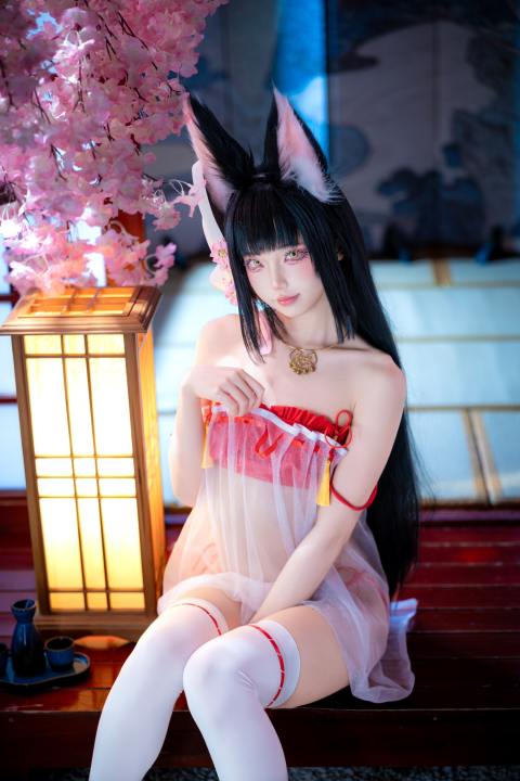 狐玖玖-碧蓝航线 长门 睡衣 [29P-509MB]