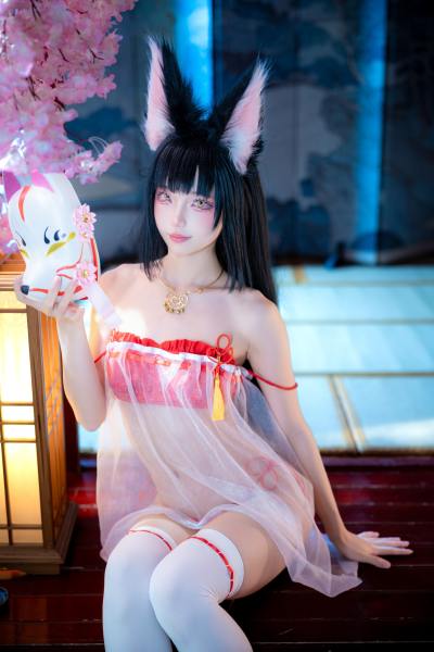 狐玖玖 碧蓝航线 长门 睡衣 [29P-509MB] Cosplay写真第 13 张