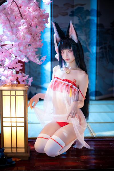 狐玖玖 碧蓝航线 长门 睡衣 [29P-509MB] Cosplay写真第 15 张