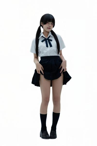 清水凪 后辈的制服2 [90P-837MB] Cosplay写真第 7 张