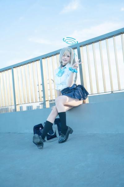 清水凪 刀剑神域 一之濑明日奈 JK [50P-355MB] Cosplay写真第 22 张