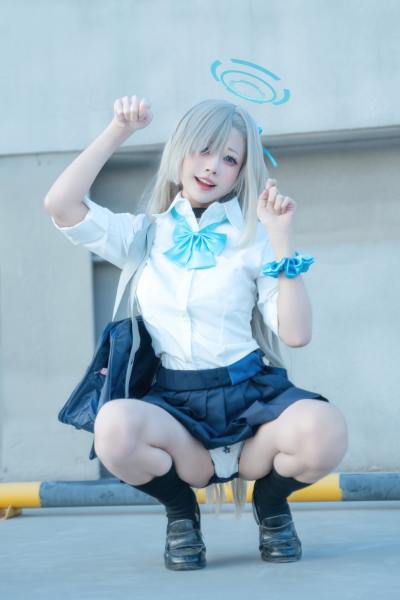 清水凪 刀剑神域 一之濑明日奈 JK [50P-355MB] Cosplay写真第 42 张