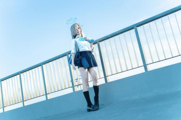 清水凪 刀剑神域 一之濑明日奈 JK [50P-355MB] Cosplay写真第 2 张