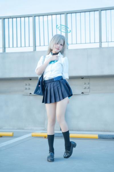 清水凪 刀剑神域 一之濑明日奈 JK [50P-355MB] Cosplay写真第 39 张