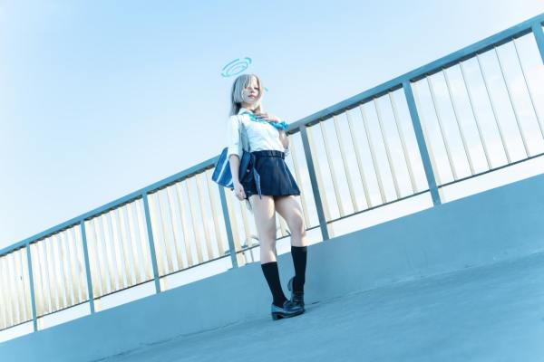 清水凪 刀剑神域 一之濑明日奈 JK [50P-355MB] Cosplay写真第 3 张