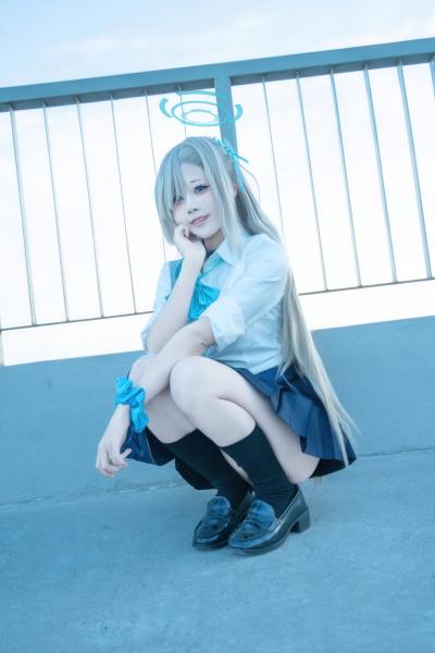 清水凪 刀剑神域 一之濑明日奈 JK [50P-355MB] Cosplay写真第 33 张