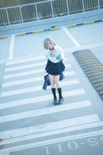 清水凪 刀剑神域 一之濑明日奈 JK [50P-355MB] Cosplay写真第 9 张