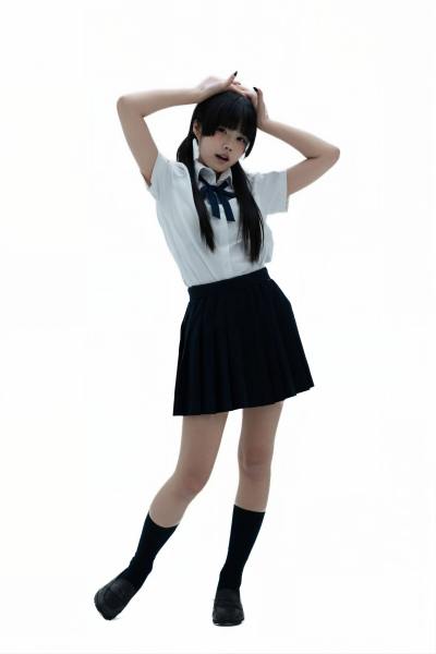 清水凪 后辈的制服2 [90P-837MB] Cosplay写真第 17 张