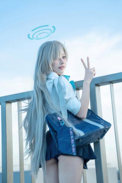 清水凪 刀剑神域 一之濑明日奈 JK [50P-355MB] Cosplay写真第 31 张