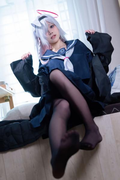 清水凪 碧蓝档案 普拉娜 [124P-1021MB] Cosplay写真第 2 张