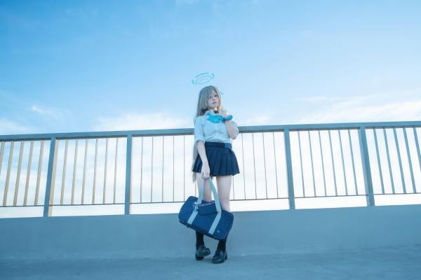 清水凪 刀剑神域 一之濑明日奈 JK [50P-355MB] Cosplay写真第 23 张
