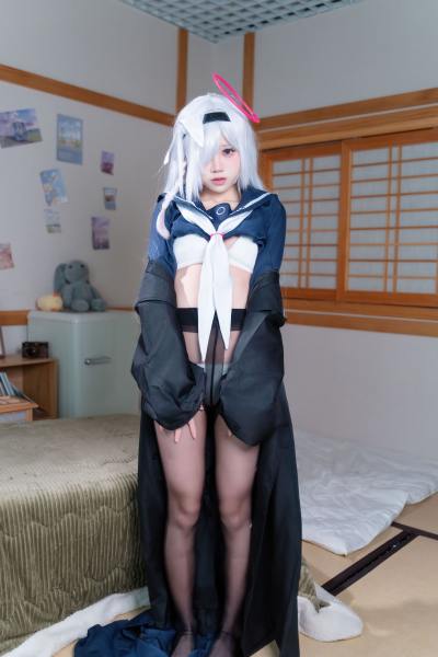 清水凪 碧蓝档案 普拉娜 [124P-1021MB] Cosplay写真第 55 张