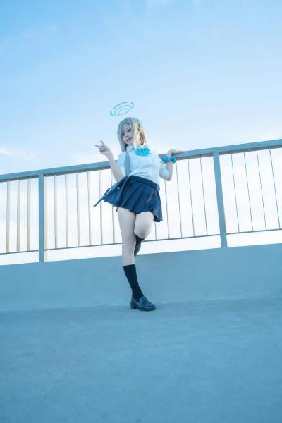 清水凪 刀剑神域 一之濑明日奈 JK [50P-355MB] Cosplay写真第 25 张