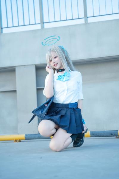 清水凪 刀剑神域 一之濑明日奈 JK [50P-355MB] Cosplay写真第 45 张