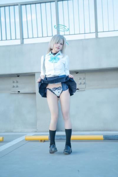 清水凪 刀剑神域 一之濑明日奈 JK [50P-355MB] Cosplay写真第 41 张