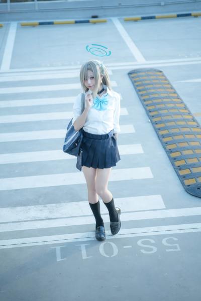 清水凪 刀剑神域 一之濑明日奈 JK [50P-355MB] Cosplay写真第 7 张