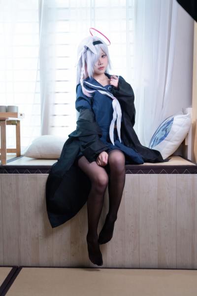 清水凪 碧蓝档案 普拉娜 [124P-1021MB] Cosplay写真第 25 张