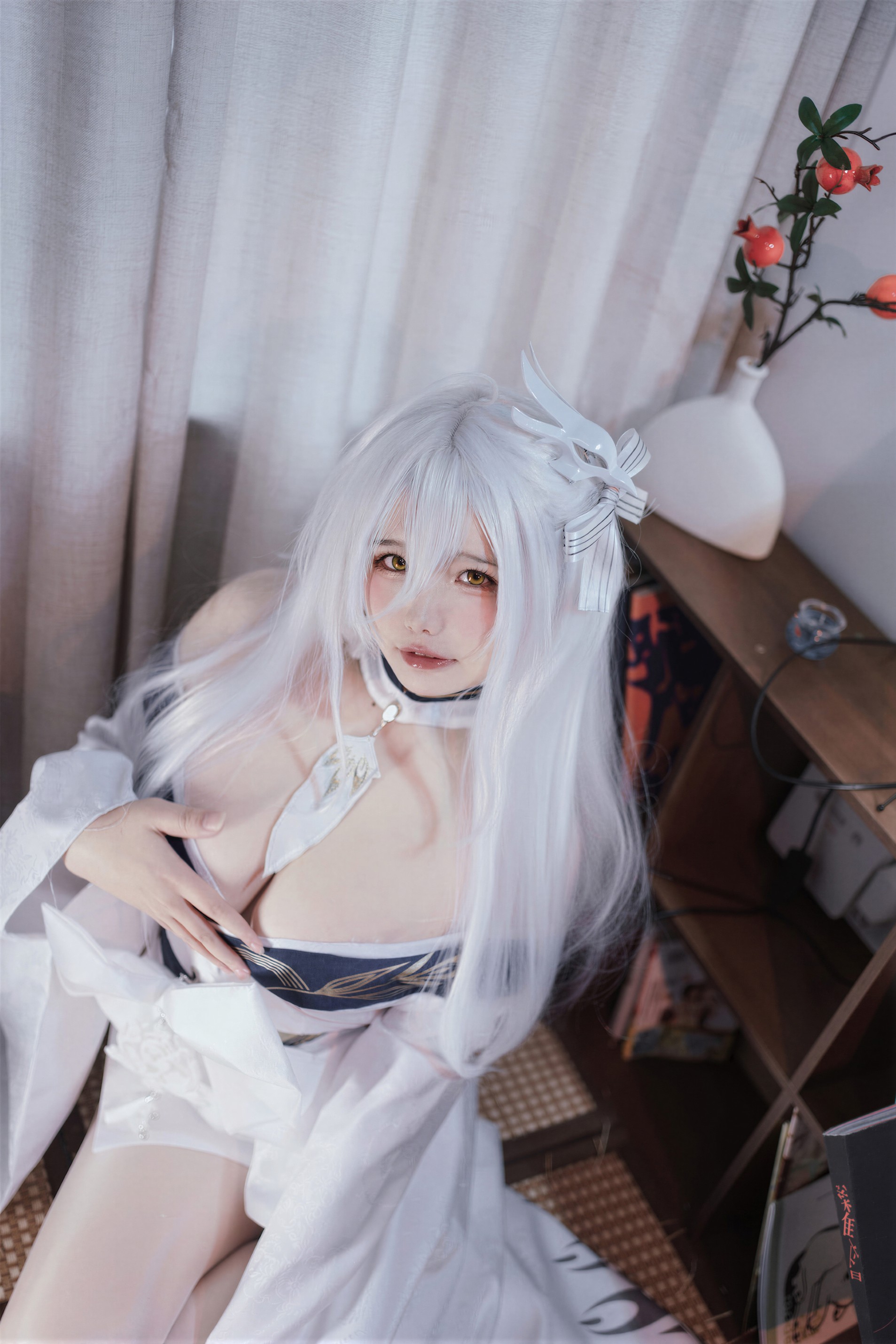 【阿半今天很开心】碧蓝航线 白凤和服 [60P1V-752MB]
